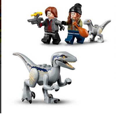 LEGO Jurassic WorldLEGO 76946 Blue & Beta Velociraptor Capture MULVEYS.IE NATIONWIDE SHIPPING