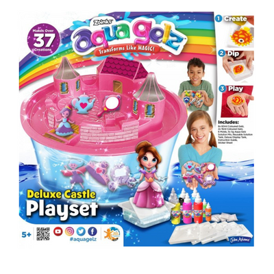 AquaGelz Deluxe Pink Castle Playset mulveys.ie nationwide shipping