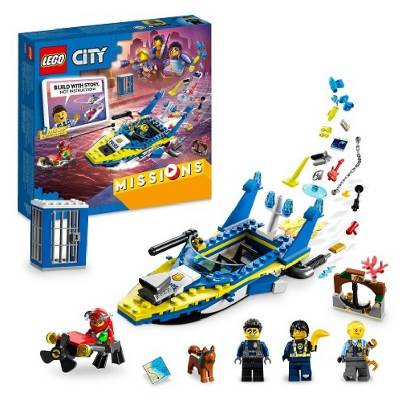 LEGO 60355 Water Police Detective Missions mulveys.ie nationwide shipping