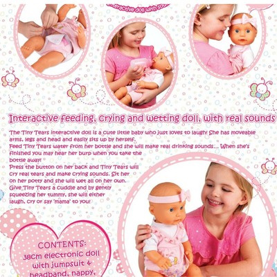 Tiny Tears Classic Interactive Doll mulveys.ie nationwide shipping