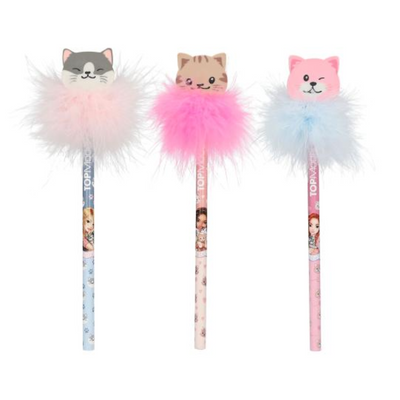 Top Model pencil with topper eraser  cat. Mulveys.ie