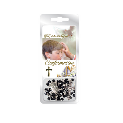 confirmation beads/prayer. Mulveys.ie