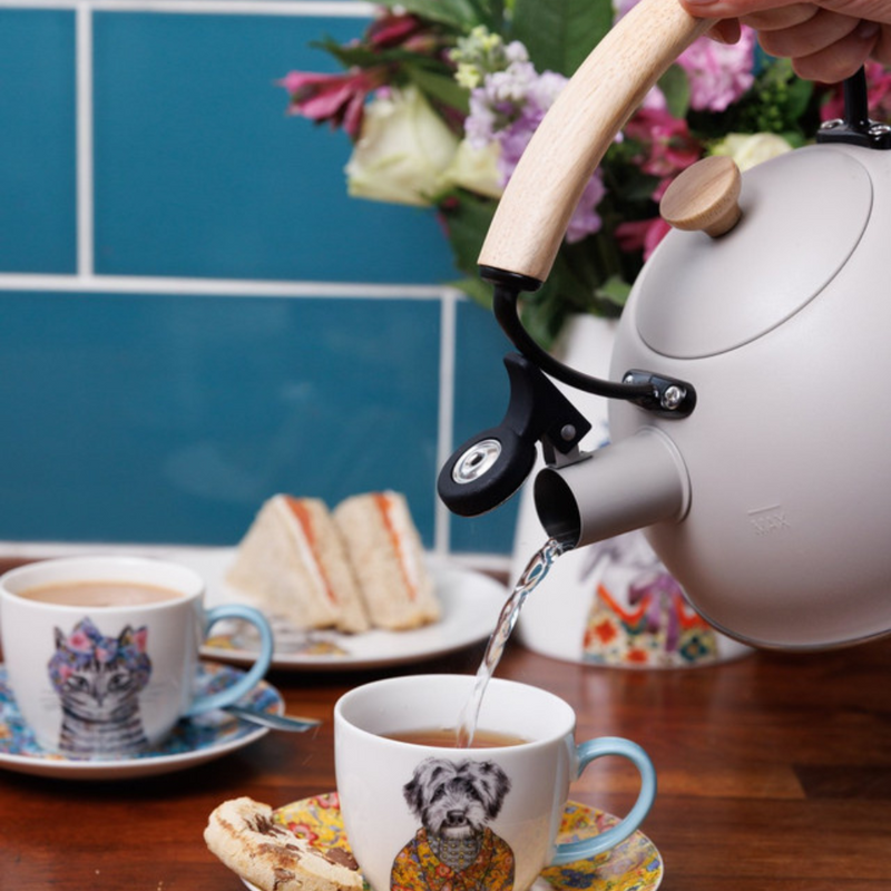 Mikasa x Tipperleyhill Fine China Teacups and Saucers, Set of 2, 240ml. Mulveys.ie
