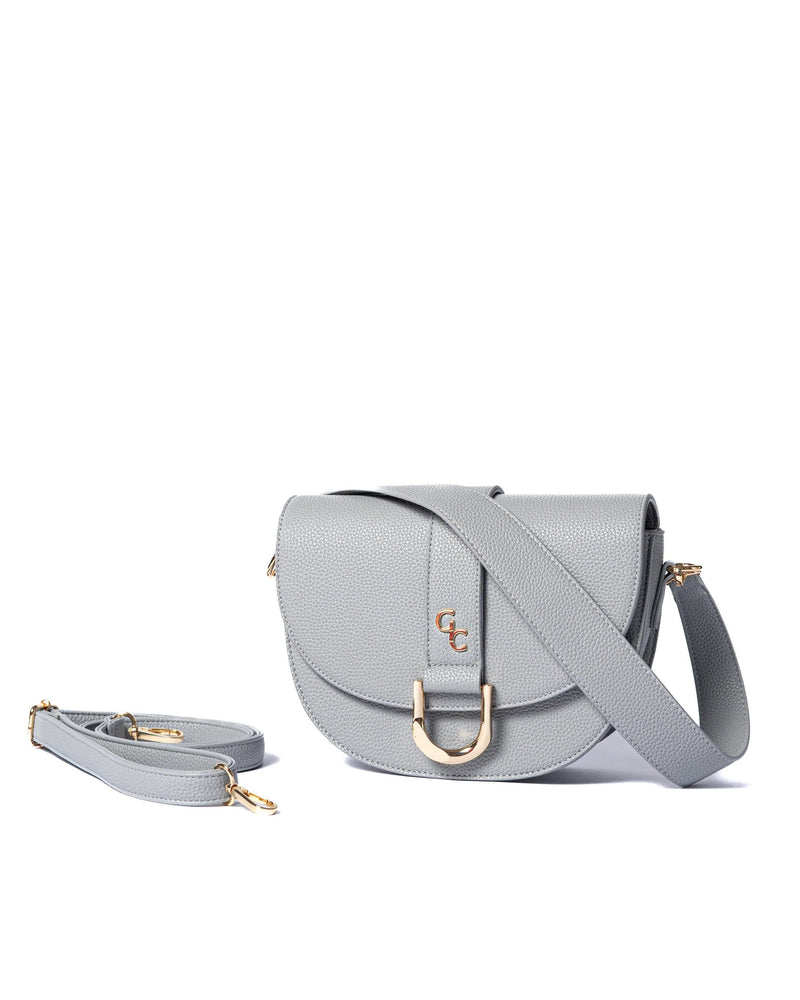 Galway Crystal Saddle Bag Cloud Grey mulveys.ie nationwide shipping 