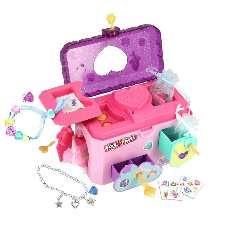 Fun Lockets Secret Jewellery Box with Message Recorder
