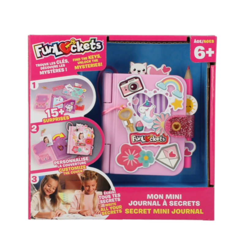Fun Lockets Secret Mini Journal. Mulveys.ie