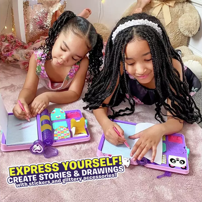 Fun Lockets Secret Journal Glitter