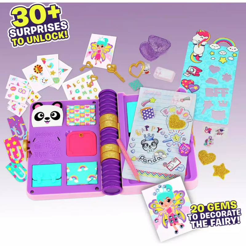 Fun Lockets Secret Journal Glitter. Mulveys.ie