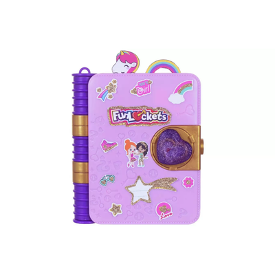 Fun Lockets Secret Journal Glitter