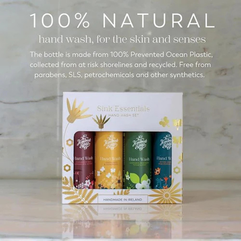 The Handmade Soap Company Hand Wash Set 4 x 100ml