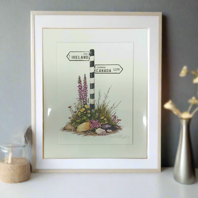 Heartfelt gift Ireland to Canada print. Mulveys.ie