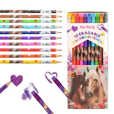 Miss Melody Erasable Colouring Pencils. Mulveys.ie