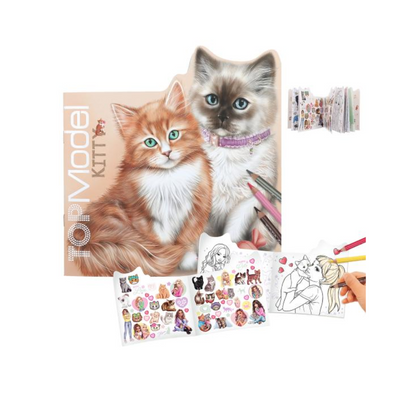 Top model kitty colouring book. Mulveys.ie