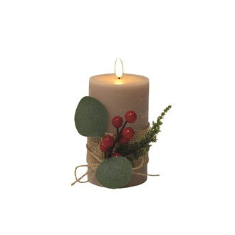 LED CANDLE IVORY MULVEYS.IE