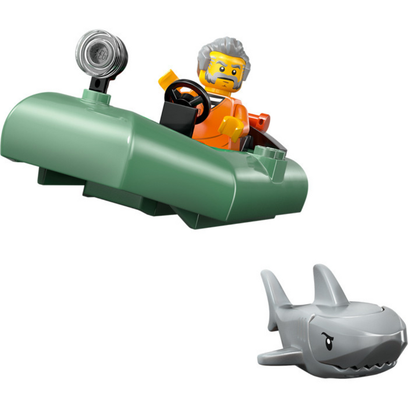 LEGO City Police Boat Chase Toy with a Speedboat 60456