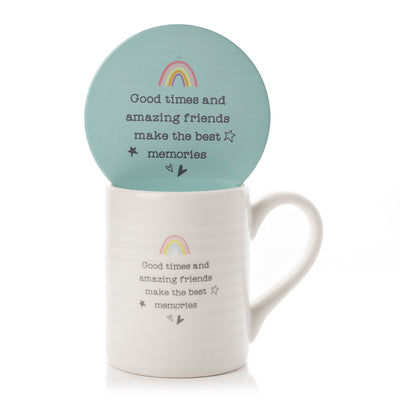AMAZING FRIENDS COASTER & MUG MULVEYS.IE