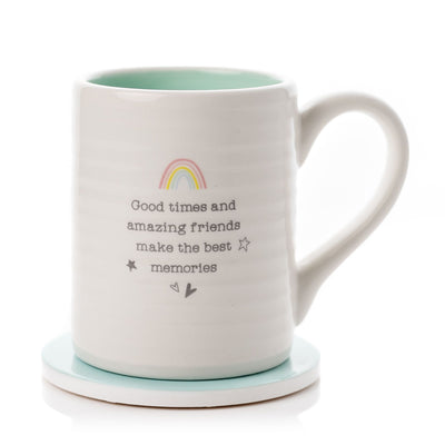 AMAZING FRIENDS COASTER & MUG