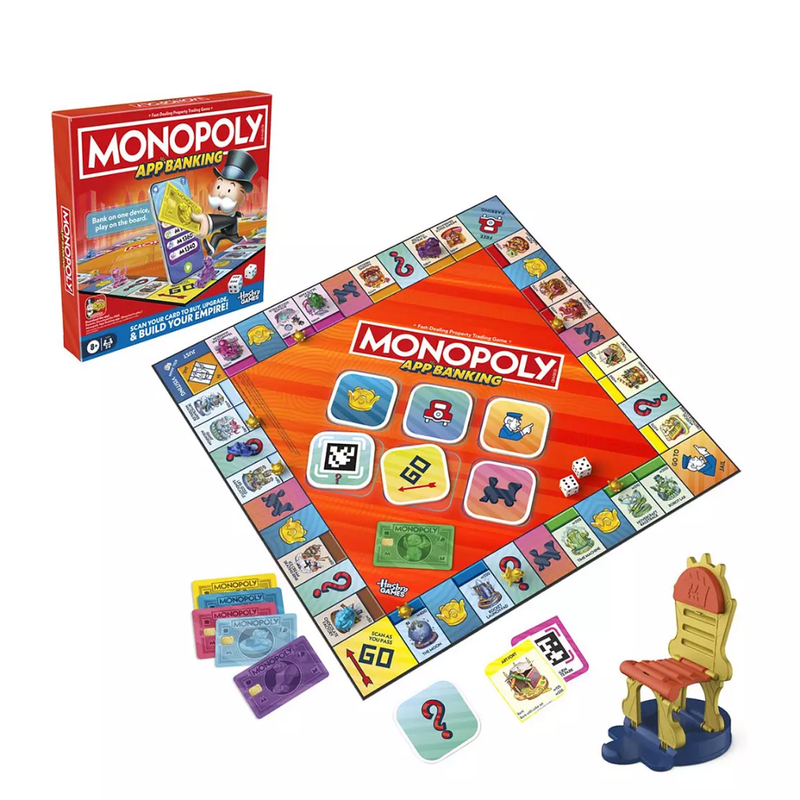 Monopoly App Banking board game. Mulveys.ie