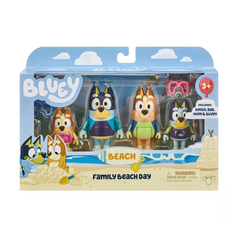 BLUEY S9 BEACH DAY FIG 4PK Info mulveys.ie nationwide shipping