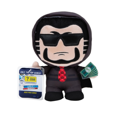 DevSeries Boss Pass Gamer Collector Plush - 8-Inch Polyester Plush mulveys.ie nationwide shipping