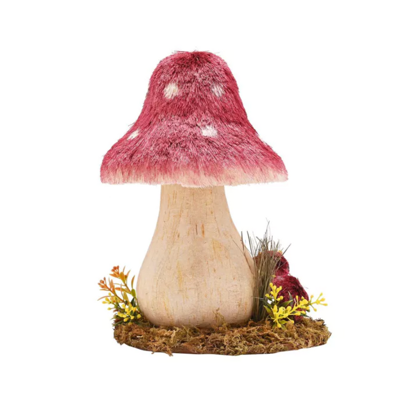 COUNTRY LIVING MUSHROOM HOUSE ORNAMENT