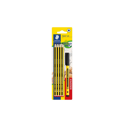 Staedtler Noris HB set bonus pack. Mulveys.ie