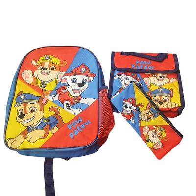 Paw Patrol backpack set with lunch bag /pencil case. Mulveys.ie