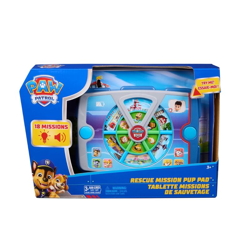 Paw Patrol rescue mission pup pad. Mulveys.ie