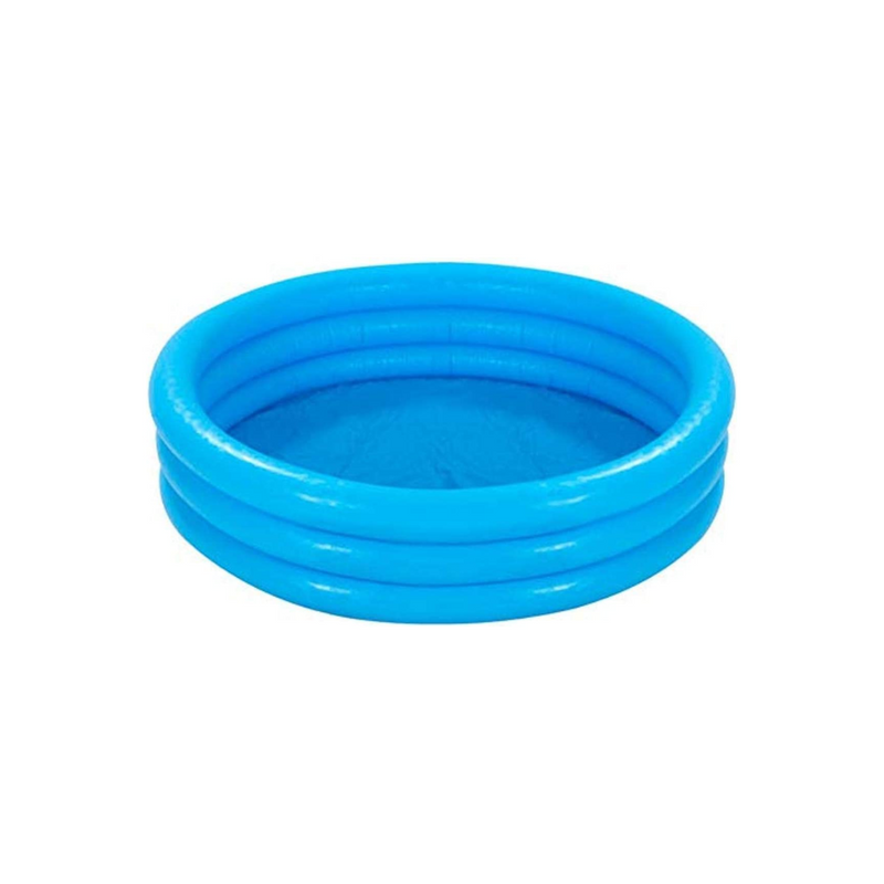 Intex Crystal Blue Three Ring Inflatable Paddling Pool 1.14m x 25cm