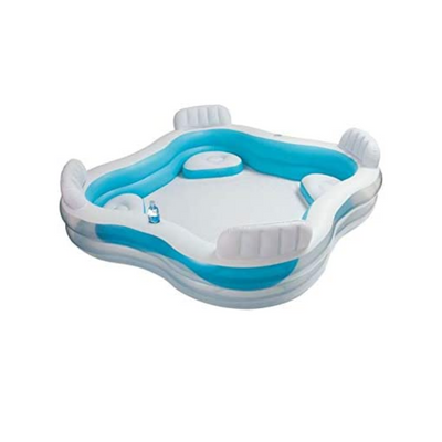 Intex children's pool Swim-Center, Family Lounge Pool 229 x 229 x 66 cm Mulveys.ie