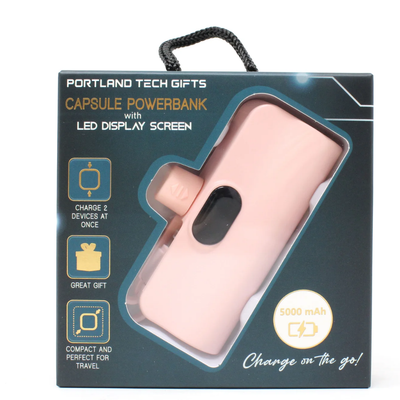 Portland capsule power bank