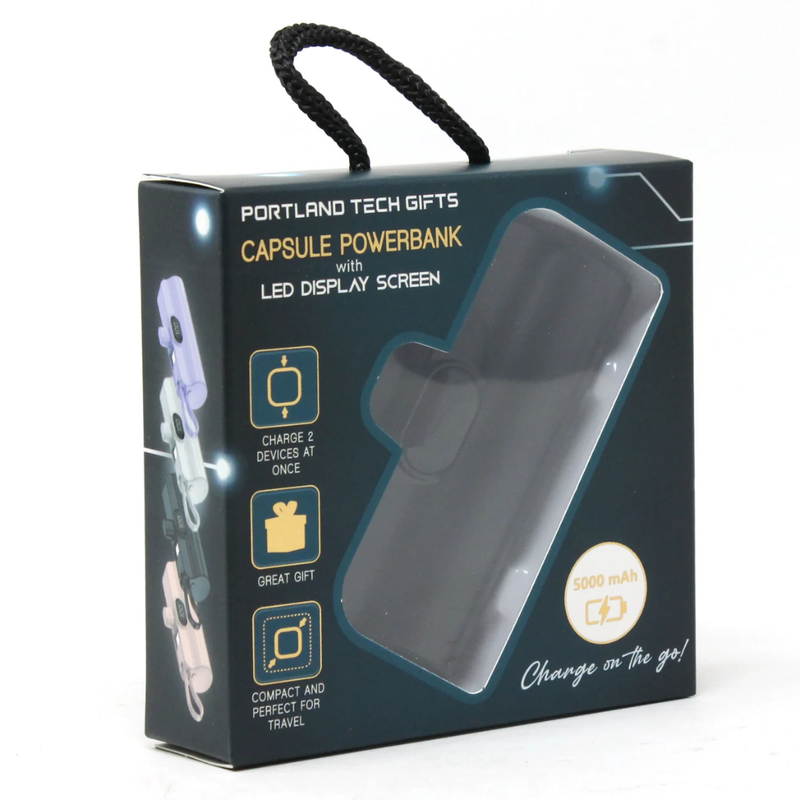 Portland capsule power bank