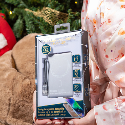 Magnetic power bank charger