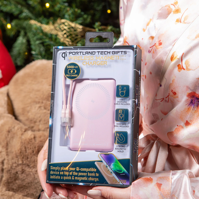 Magnetic power bank charger