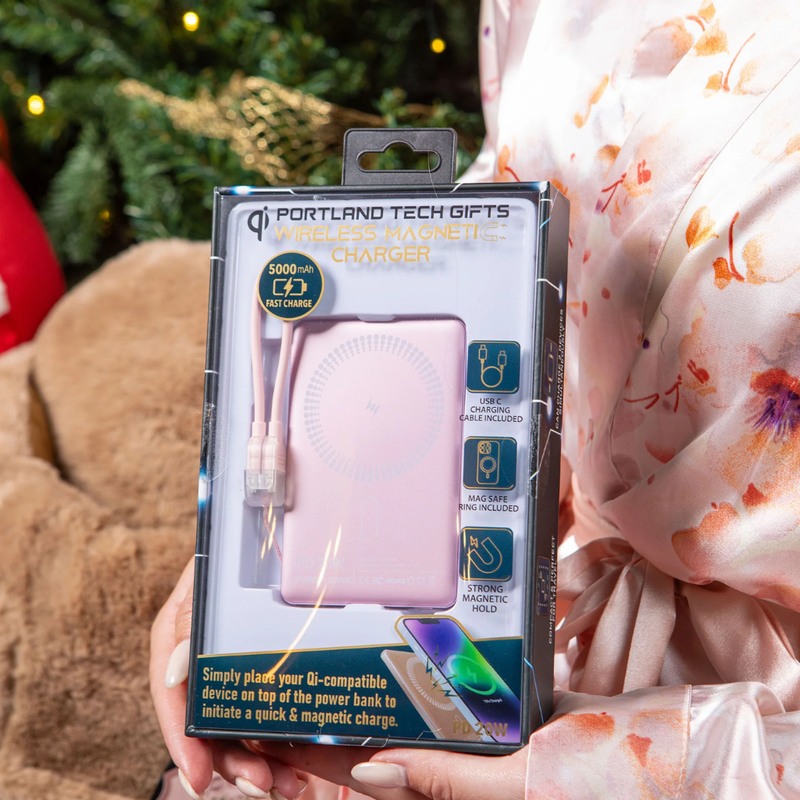 Magnetic power bank charger