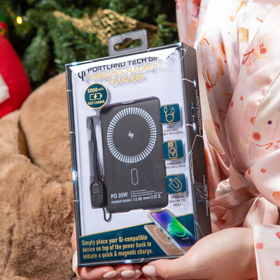 Magnetic power bank charger