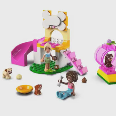 LEGO Friends Puppy Playground Building Kit, Dog Toy 42665