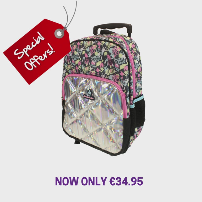 Freelander Girls Holo Trolley Backpack