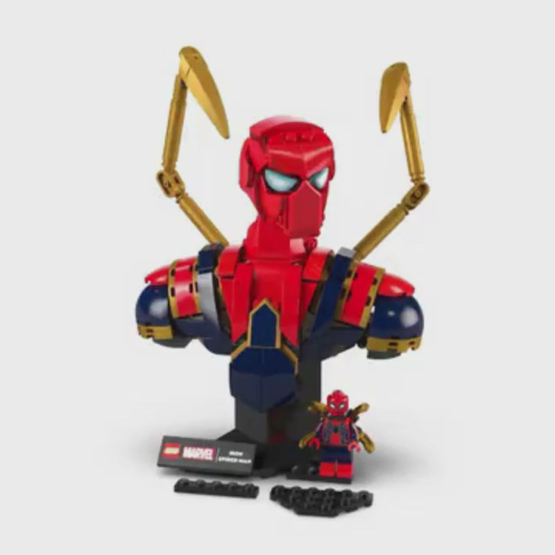 LEGO Super Heroes Spider-Man Bust Collectible Adult Building Set 76326