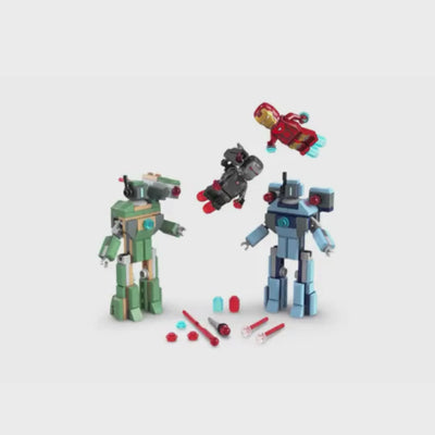 LEGO Marvel Iron Man & War Machine vs. Hammer Drones 76320