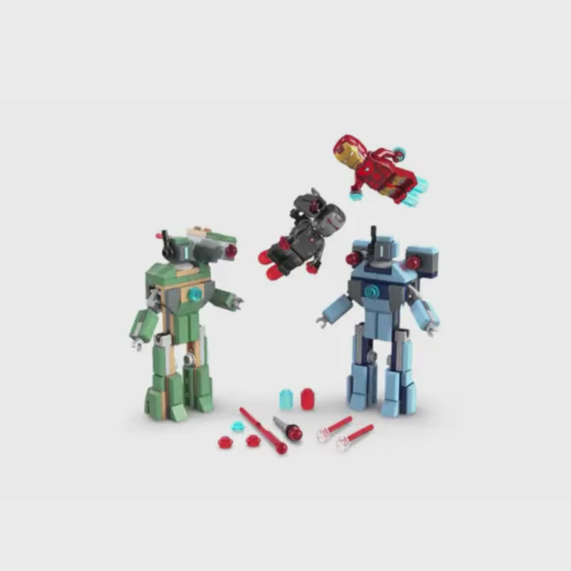 LEGO Marvel Iron Man & War Machine vs. Hammer Drones 76320