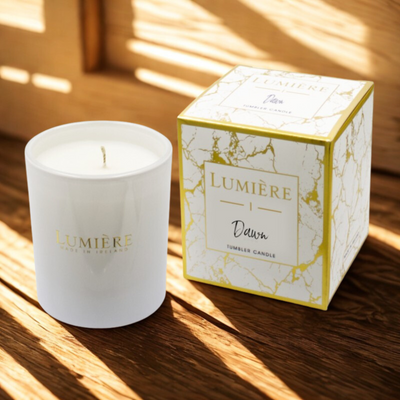 Dawn Lumiere candle. Mulveys.ie