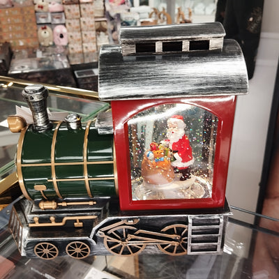 Santa train water spinner decoration Mulveys.ie