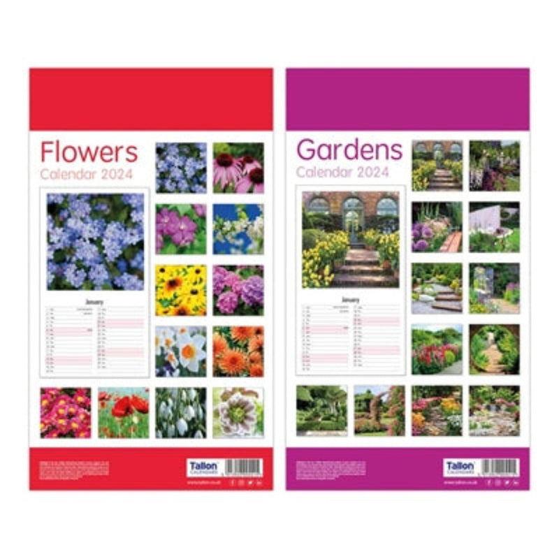 MIDI CALENDAR FLOWERS/GARDEN