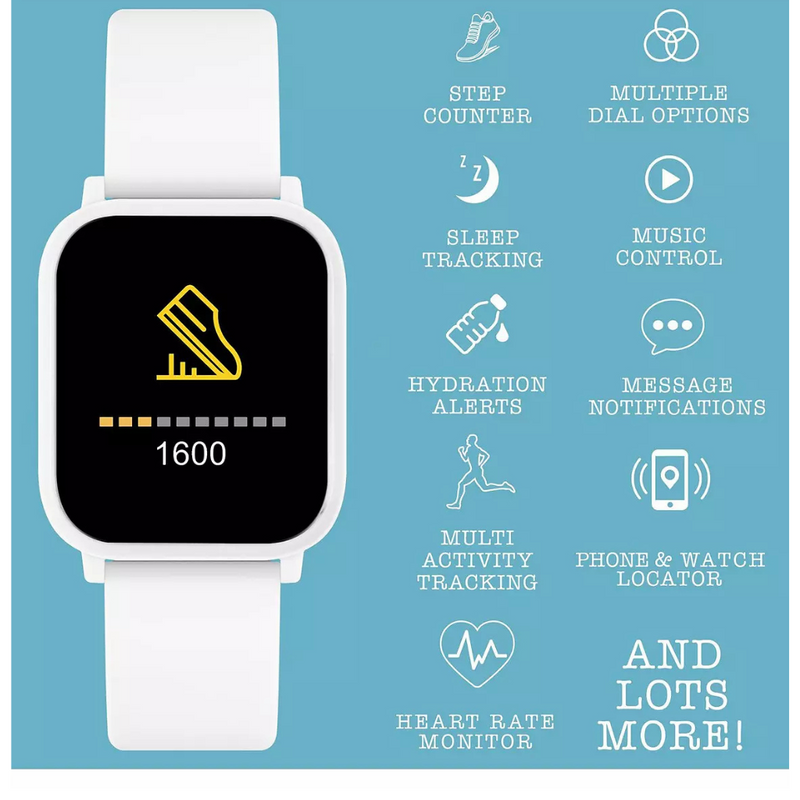 Tikkers Series 10 White Smart Watch and Earbud Set