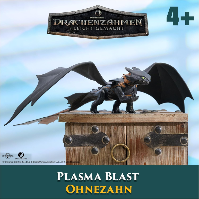 How to train your dragon. Ultimate Plasma Blast Toothless