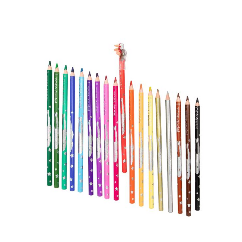 TOP Model 18 Colouring Pencils With Sharpener