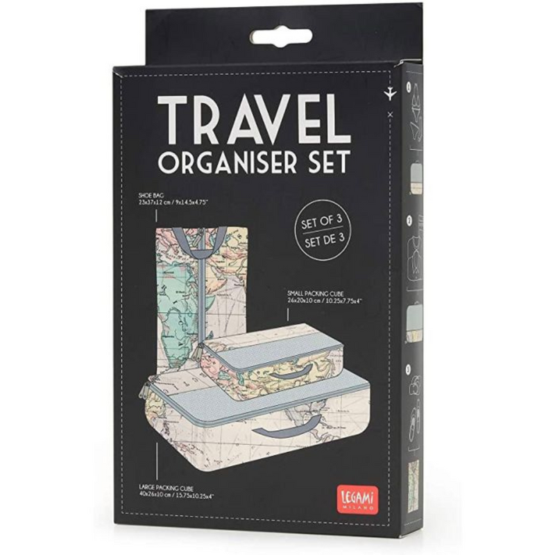 Legami Map Travel Organiser Set mulveys.ie nationwide shipping