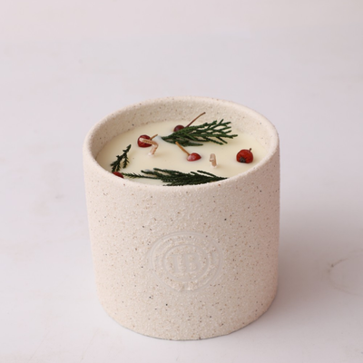 Irish Botanicals  Ceramic Candle - Wild Irish Berries.Mulveys.ie