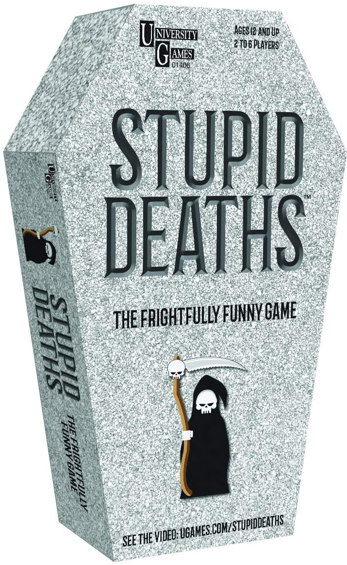 University Games Stupid Deaths Coffin Tin Game,